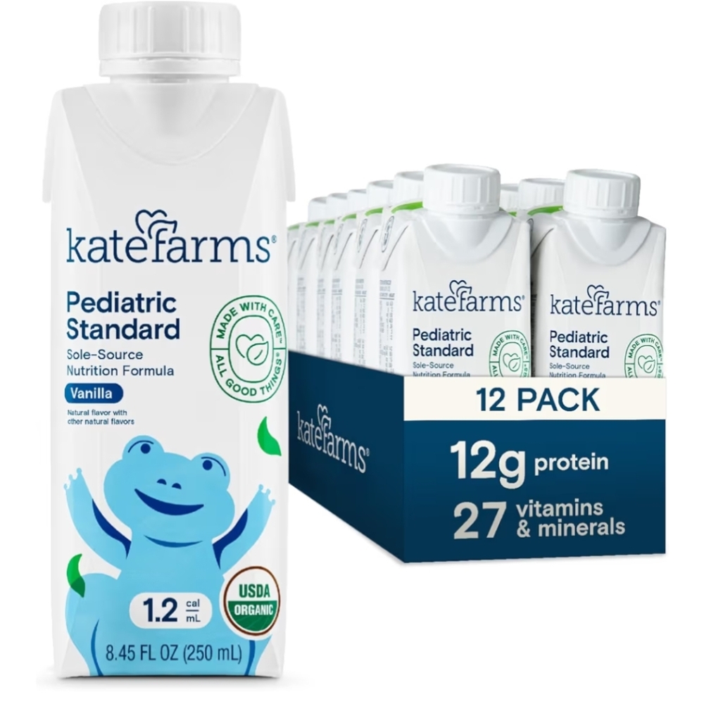 Kate Farms Pediatric Standard Vanilla Nutrition Formula